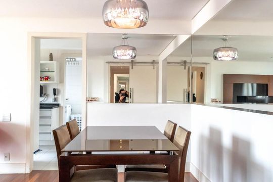 Sala de apartamento à venda com 3 quartos, 120m² em Mooca, São Paulo