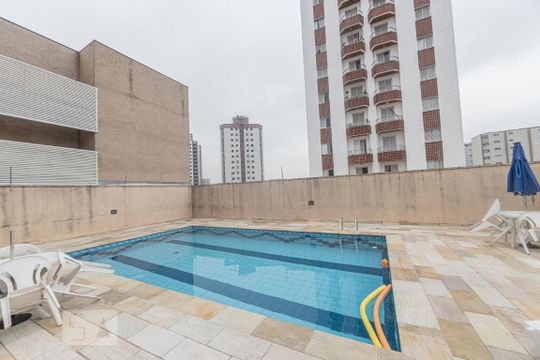 Área comum - Piscina de apartamento à venda com 3 quartos, 108m² em Chácara Santo Antônio (zona Leste), São Paulo
