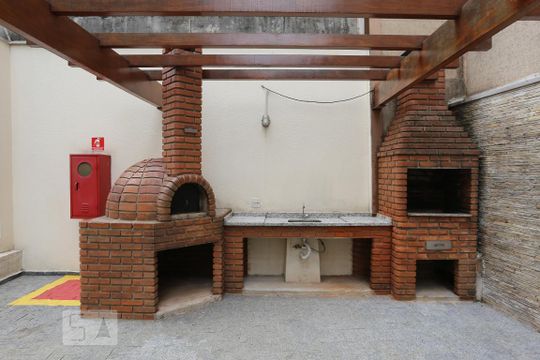 Área comum - Churrasqueira de apartamento para alugar com 2 quartos, 60m² em Vila Osasco, Osasco