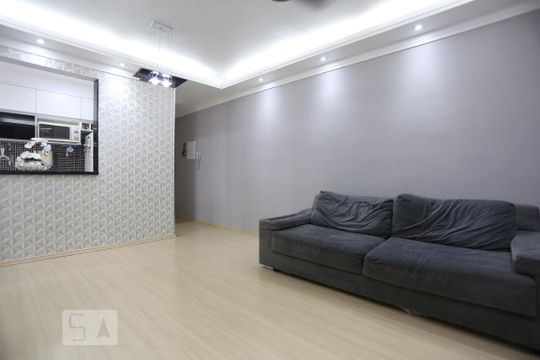Sala de apartamento para alugar com 2 quartos, 60m² em Vila Osasco, Osasco