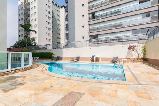 Área comum - Piscina de apartamento para alugar com 2 quartos, 61m² em Vila Gumercindo, São Paulo