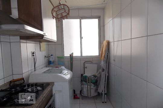 Área de Serviço de apartamento à venda com 3 quartos, 70m² em Parque Novo Mundo, São Paulo