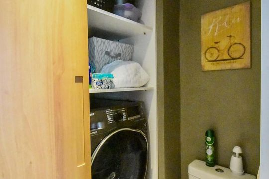 Lavanderia / lavabo de apartamento à venda com 1 quarto, 56m² em Cidade Monções, São Paulo