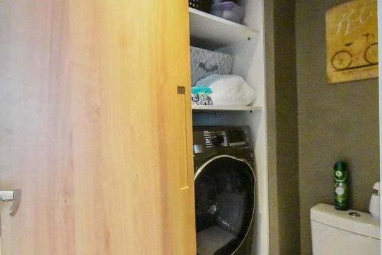 Lavanderia / lavabo de apartamento à venda com 1 quarto, 56m² em Cidade Monções, São Paulo