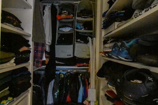 Closet de apartamento à venda com 1 quarto, 56m² em Cidade Monções, São Paulo