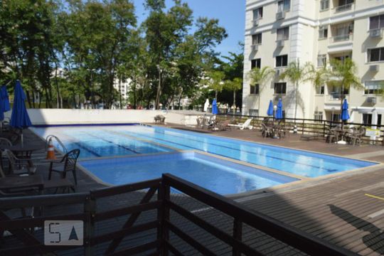 Área comum - Piscina de apartamento para alugar com 3 quartos, 70m² em Barreto, Niterói