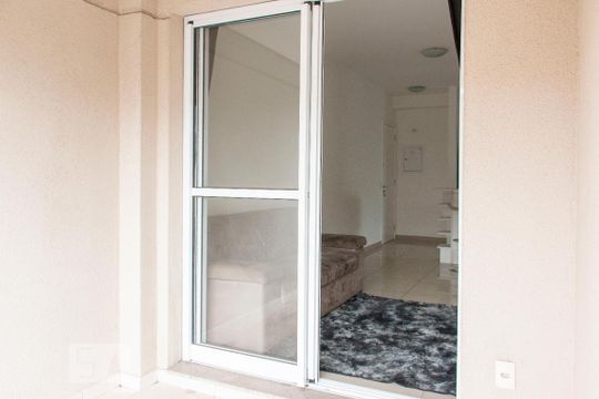 Varanda
 de apartamento à venda com 2 quartos, 59m² em Barra Funda, São Paulo