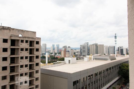 Vista da varanda
 de apartamento à venda com 2 quartos, 59m² em Barra Funda, São Paulo