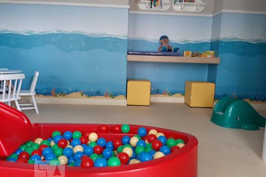 Área Comum - Brinquedoteca de apartamento para alugar com 2 quartos, 46m² em Usina Piratininga, São Paulo