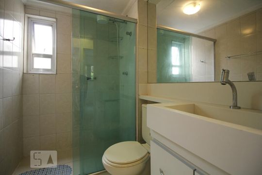 Banheiro de apartamento à venda com 3 quartos, 76m² em Vila Moraes, São Paulo