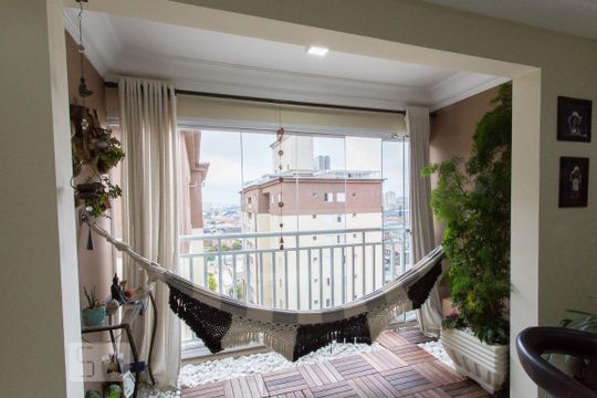 Varanda da Sala de apartamento à venda com 2 quartos, 122m² em Vila Carrão, São Paulo