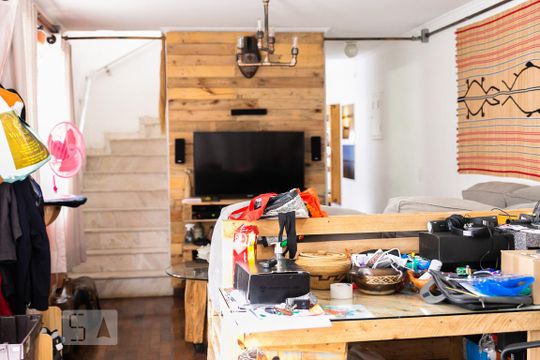 Sala de casa à venda com 3 quartos, 190m² em Bosque da Saúde, São Paulo