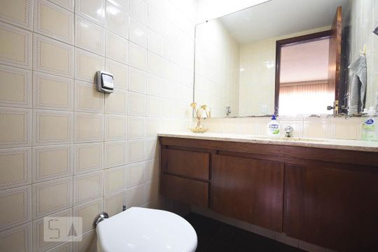 Banheiro de apartamento à venda com 4 quartos, 147m² em Jardim Ampliação, São Paulo