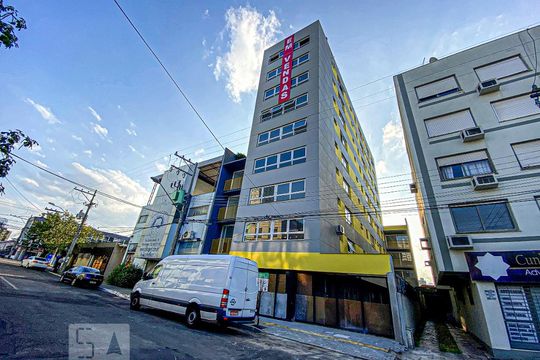 Fachada de kitnet/studio para alugar com 1 quarto, 24m² em Rio Branco, Novo Hamburgo