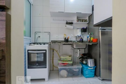 Cozinha de apartamento à venda com 2 quartos, 50m² em Jardim Maria Estela, São Paulo