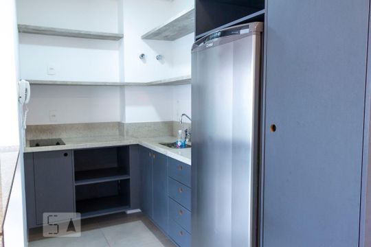 Cozinha de kitnet/studio à venda com 1 quarto, 39m² em Vila Mariana, São Paulo