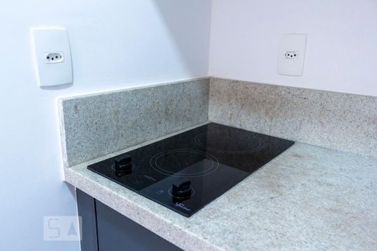 Cozinha de kitnet/studio à venda com 1 quarto, 39m² em Vila Mariana, São Paulo