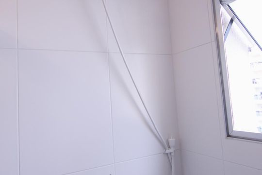 Banheiro Social de apartamento à venda com 1 quarto, 50m² em Vila Anglo Brasileira, São Paulo