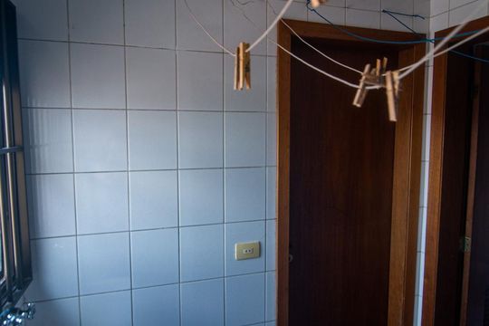 Área de Serviço de apartamento à venda com 3 quartos, 96m² em Jardim Teresa, São Paulo