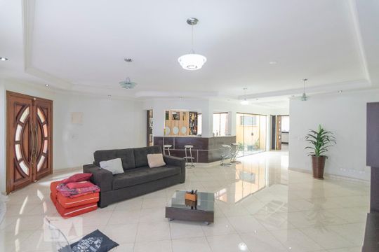 Sala de casa à venda com 5 quartos, 500m² em Parque Oratorio, Santo André