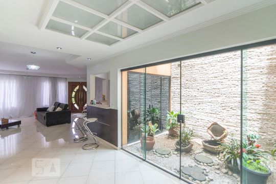 Sala Jardim de Inverno de casa à venda com 5 quartos, 500m² em Parque Oratorio, Santo André