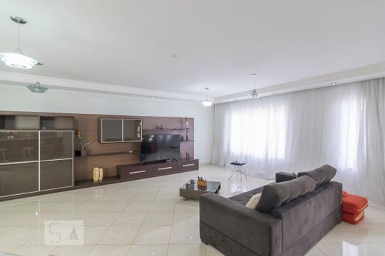 Sala de casa à venda com 5 quartos, 500m² em Parque Oratorio, Santo André