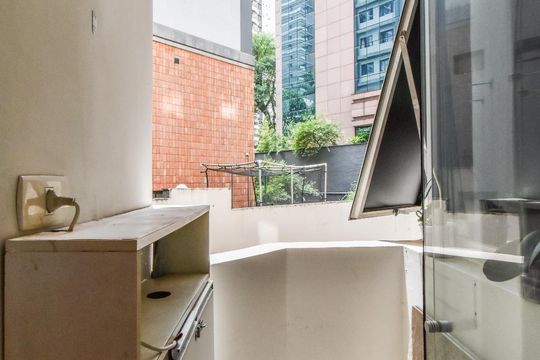 Varanda de apartamento para alugar com 1 quarto, 30m² em Jardim Paulista, São Paulo