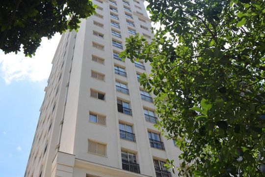 Fachada de apartamento para alugar com 1 quarto, 27m² em Jardim Paulista, São Paulo