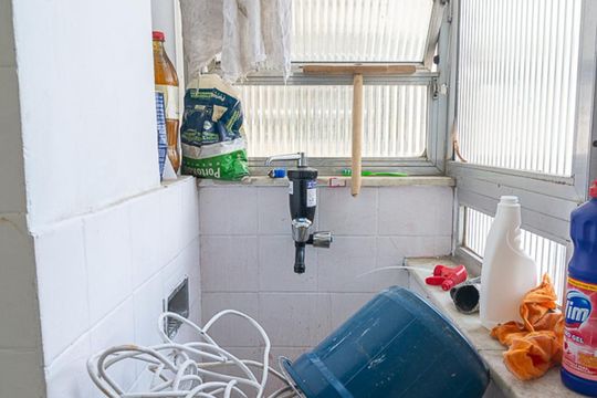 Área de Serviço de apartamento à venda com 2 quartos, 80m² em Centro, Niterói