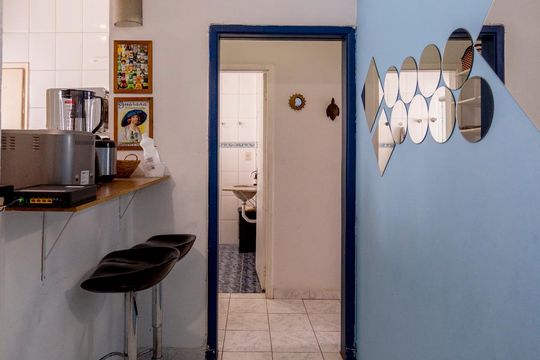 Sala de apartamento à venda com 4 quartos, 60m² em Consolação, São Paulo