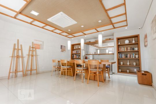 Área comum - Atelie de apartamento para alugar com 3 quartos, 105m² em Vila Cruzeiro, São Paulo