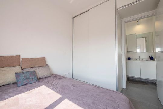 QUarto de apartamento à venda com 1 quarto, 35m² em Sumarezinho, São Paulo