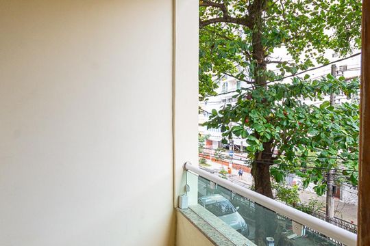 Vista do quarto  de kitnet/studio para alugar com 1 quarto, 35m² em Icaraí, Niterói