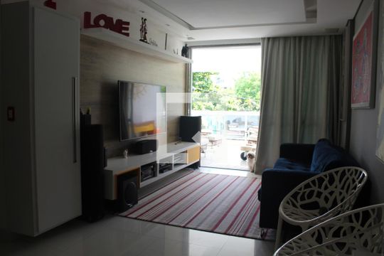 Sala de apartamento para alugar com 3 quartos, 160m² em Recreio dos Bandeirantes, Rio de Janeiro