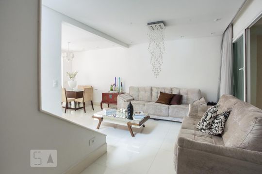 Sala de casa para alugar com 3 quartos, 157m² em Planalto Paulista, São Paulo