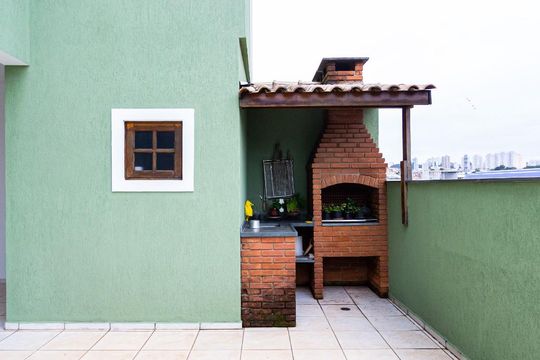 Churrasqueira de casa à venda com 3 quartos, 260m² em Jardim Peri Peri, São Paulo