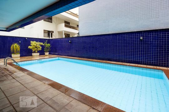 Área comum - Piscina de apartamento à venda com 3 quartos, 190m² em Recreio dos Bandeirantes, Rio de Janeiro
