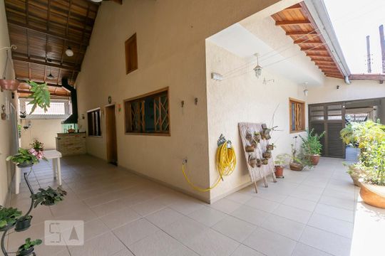 Área comum - Churrasqueira de casa para alugar com 3 quartos, 150m² em Jaguará, São Paulo