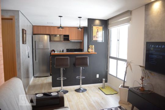 Sala de apartamento à venda com 2 quartos, 42m² em São José, Canoas