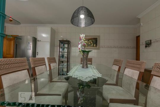 Sala de Jantar de casa à venda com 3 quartos, 195m² em Parque São Domingos, São Paulo