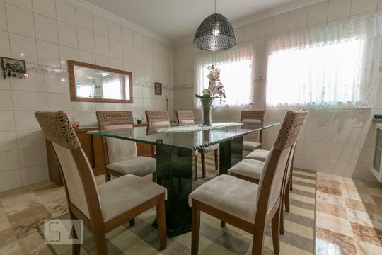 Sala de Jantar de casa à venda com 3 quartos, 195m² em Parque São Domingos, São Paulo