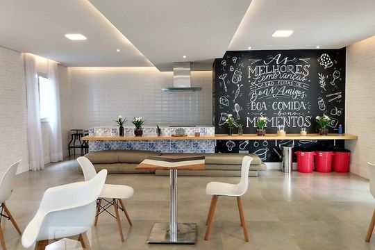 Espaço Gourmet de apartamento para alugar com 2 quartos, 48m² em Jardim Monte Alegre, Taboão da Serra