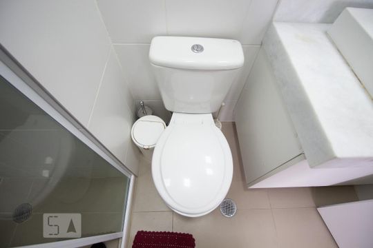 Banheiro de apartamento à venda com 1 quarto, 49m² em Vila Santa Catarina, São Paulo