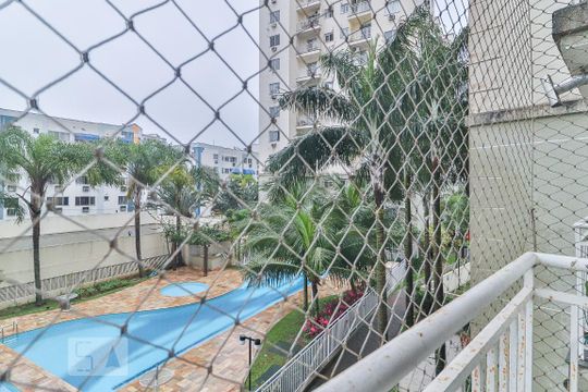 Vista da Varanda da Sala de apartamento à venda com 2 quartos, 55m² em Jacarepaguá, Rio de Janeiro