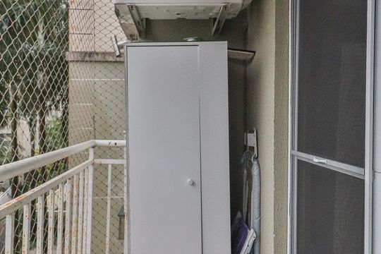 Varanda da Sala de apartamento à venda com 2 quartos, 55m² em Jacarepaguá, Rio de Janeiro