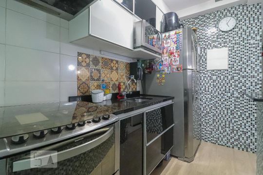 Cozinha de apartamento à venda com 2 quartos, 55m² em Jacarepaguá, Rio de Janeiro