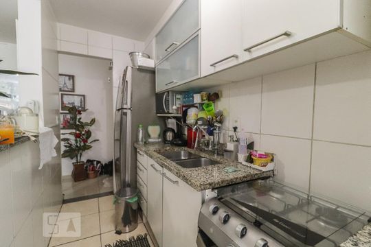 Cozinha  de apartamento à venda com 3 quartos, 58m² em Pechincha, Rio de Janeiro