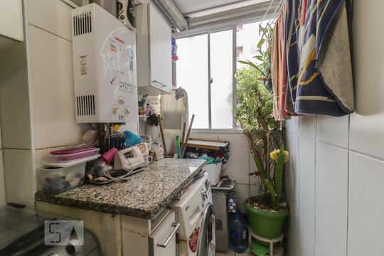 Área de Serviço de apartamento à venda com 3 quartos, 58m² em Pechincha, Rio de Janeiro
