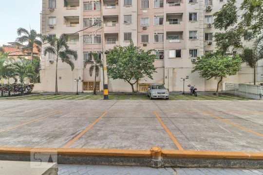 Vista da Sala de apartamento à venda com 3 quartos, 58m² em Pechincha, Rio de Janeiro