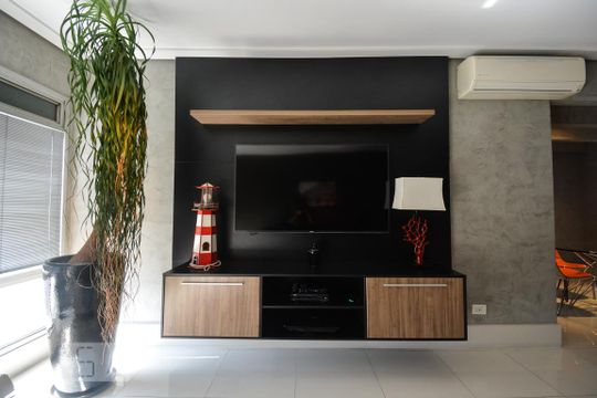 Sala de apartamento à venda com 2 quartos, 90m² em Pinheiros, São Paulo